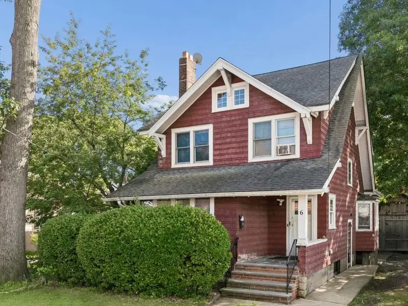 Shingled two-unit home at 6 Forest Avenue in Valley Stream, NY.